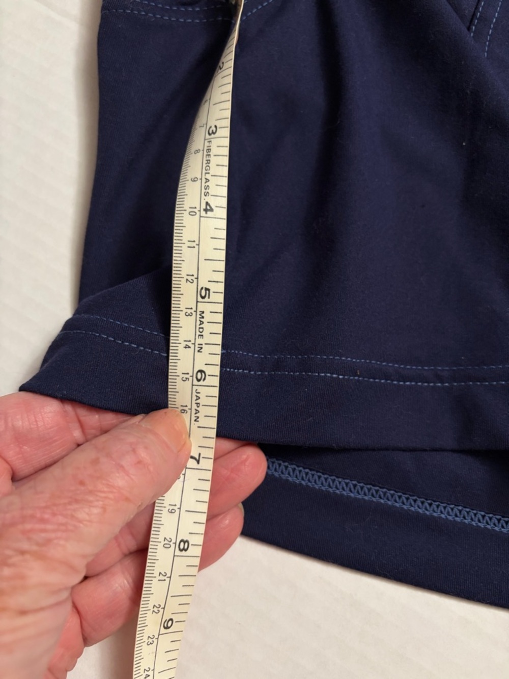 Kihl Mova Comfy 6” Stretch Shorts - Blue Depths Heather NWT - Picture 7 of 8